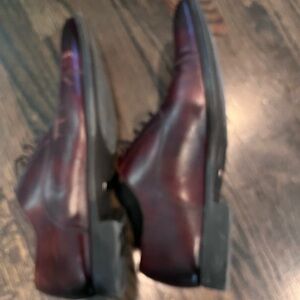 Magnanni Brown Oxford Shoes Polished Leather Formal